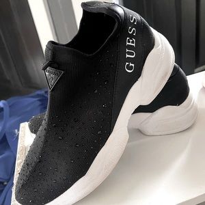 Guess slip on rhinestone sneaker